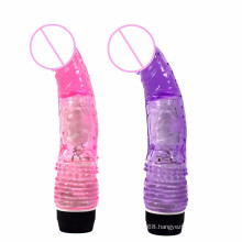 Realistic Dildo Vibrator Adult Products for Woman (IJ-DV0026)